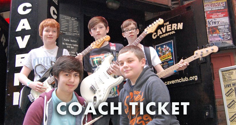 SMS Cavern Club COACH TICKET