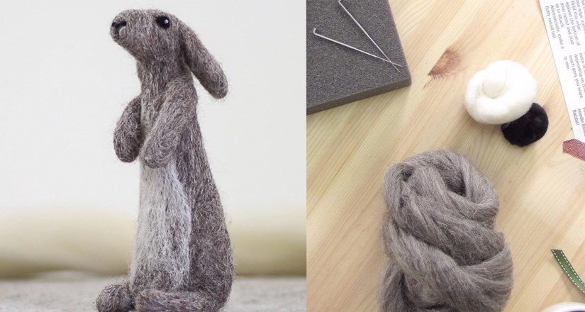 Needle Felting Workshop at Easter
