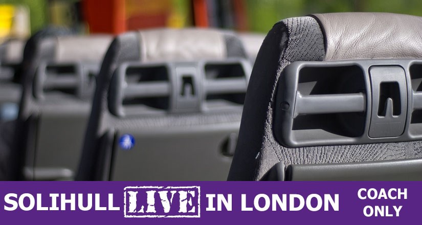 SMS Live in London: COACH TICKET