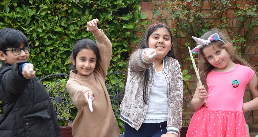 Art Club in the Holidays: Magical Wand Making