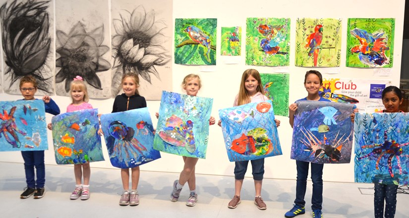 Art Club In The Holidays: Tropical Oceans