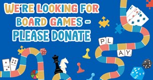 Please donate your board games
