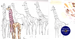 The Giraffe with the Scarf Character Workshop