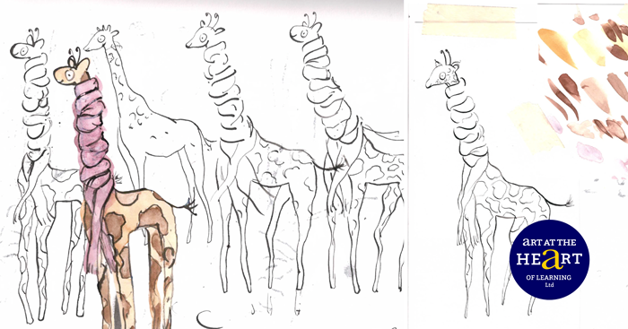 The Giraffe with the Scarf Character Workshop