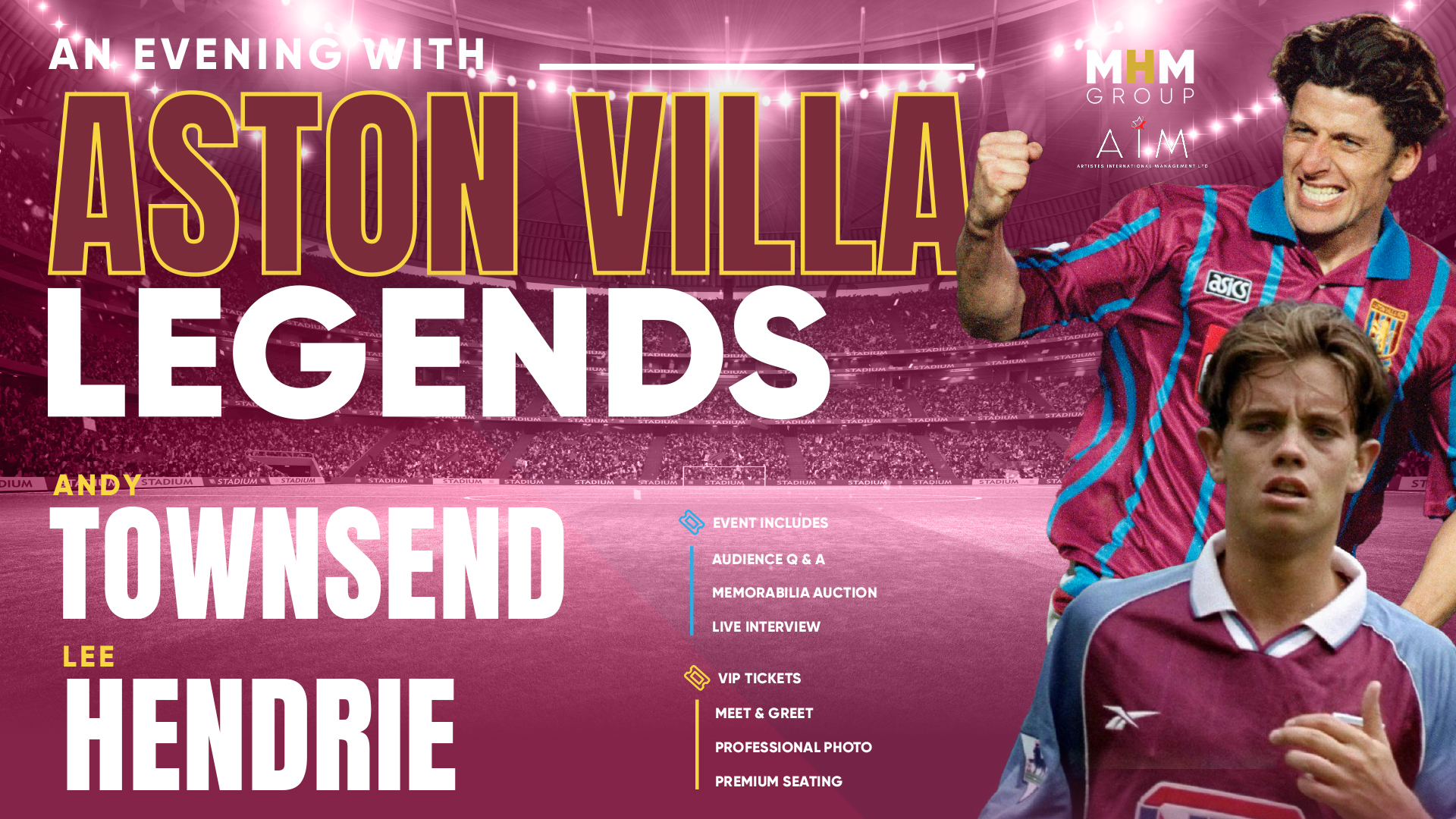 An Evening with Aston Villa Legends