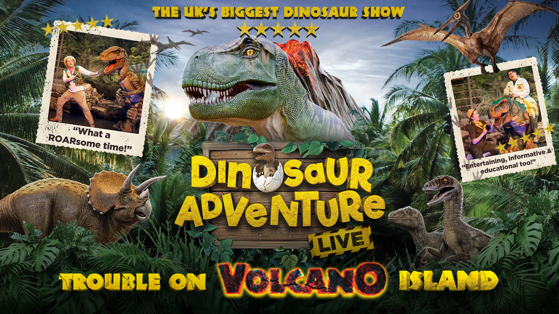 Dinosaur Adventure Live: Trouble on Volcano Island